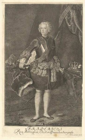 Bildnis des Friedrich II., König von Brandenburg-Preußen