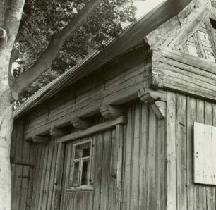Holzkonstruktion, Häuslerhaus, vor 1800, Raun