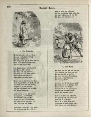 "Verliebte Seelen. Der Bedächtige" "Verliebte Seelen. Der Rasche"