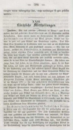 286-288 Kirchliche Mittheilungen