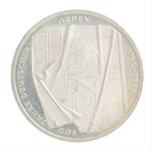Münze, 10 Deutsche Mark, 1990