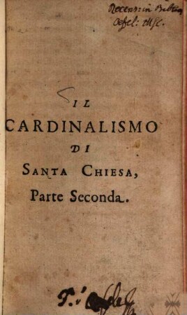 Il cardinalismo di santa chiesa, 2