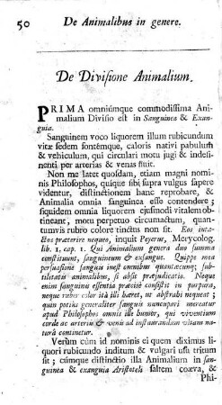 De Divisione Animalium