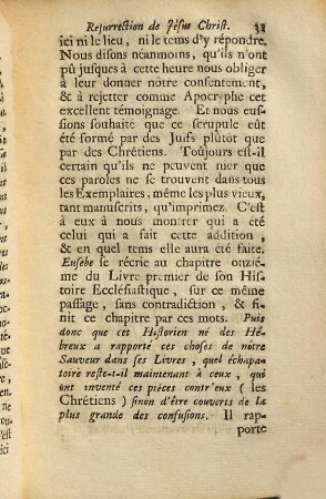 La vérité de la résurrection de Jesus Christ : defendue contre B. de Spinosa et ses sectateurs ; avec la vie de ce fameux philosophe, ...