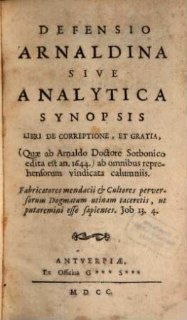 Defensio Arnaldina