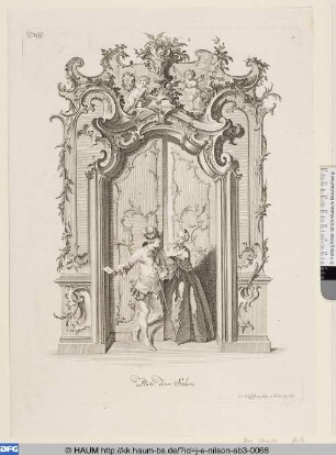 Porte d'un Salon