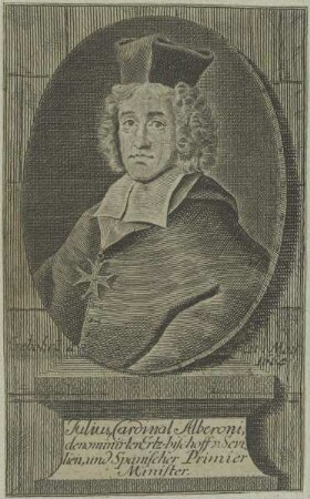 Bildnis des Julius Alberoni