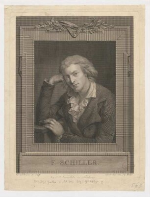 [Bildnis Friedrich Schiller] : F. Schiller