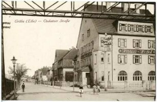 Gröba. Oschatzer Straße