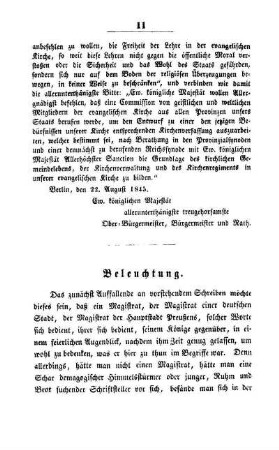 Beleuchtung