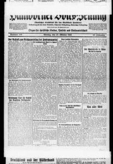 Hamborner Volks-Zeitung. 1911-1929