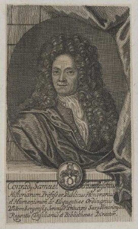 Bildnis des Conradus Samuel Schurzfleischius