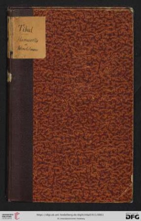 Inventaire des manuscrits de Winckelmann déposés à la Bibliothèque nationale
