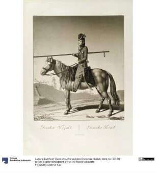 Russische Kriegsvölker. Donscher Kosack