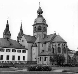 Seligenstadt (Kreis Offenbach). Einhardsbasilika (Pfarrkirche) (831-840, Umgestaltung 1240-1253)
