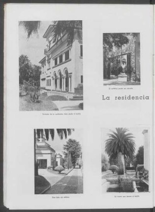 La residencia de la señora Ada A. Mosto de Siri