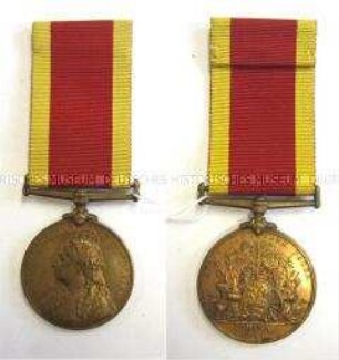 China-Medaille (China Medal) in Bronze