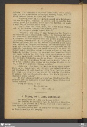 4. Sitzung, am 2. Juni, Nachmittags