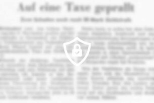 Auf eine Taxe geprallt