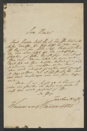 Brief an Franz Brendel : 04.01.1853