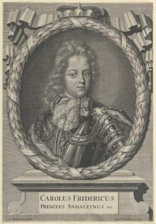 Bildnis des Carolus Fridericus Princeps Anhaltinus