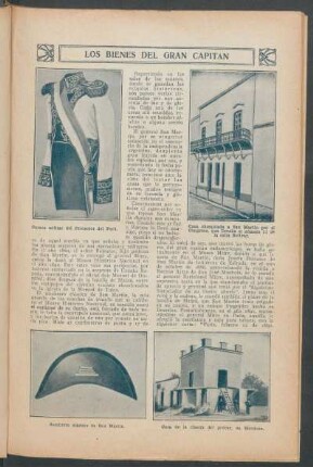 Los bienes del "Gran Capitán"