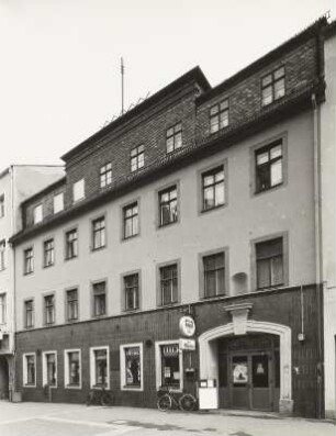 Alte Mensa, Bergakademie, Gaststätte "Schwarzes Roß"