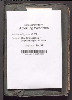 Reorganisation der Gerichte
