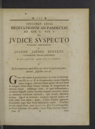 Specimen LXVII. - LXX.