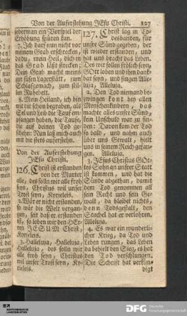 Von der Auferstehung JEsu Christi.