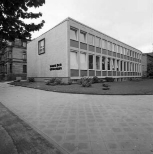 Einweihung des "Haus der Gemeinden", des neuen Dienstgebäudes des Verbands Badischer Gemeinden mit Verwaltungsschule.