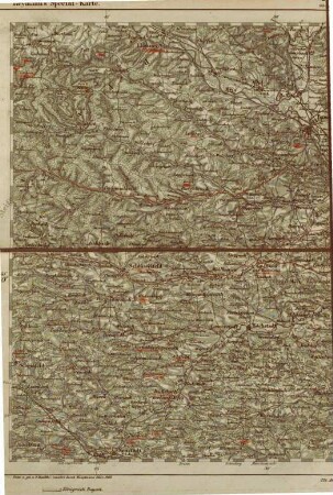 G. D. Reymann's topographische Special-Karte von Central-Europa. 202, Bamberg