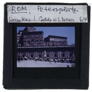 Rom, Petersplatz,Rom, Vatikan, Apostolischer Palast