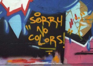 SoRRY "No coLoRS!"