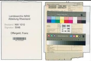 Entnazifizierung Franz Offergeld , geb. 01.10.1908 (Spediteur)
