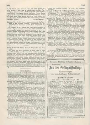 335 [Rezension] Kirchner, Viktor Gotthilf, Das Vater-unser in der religiösen Literatur