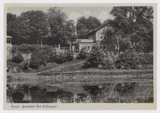 Kassel. Gaststätte Bad Wolfsanger
