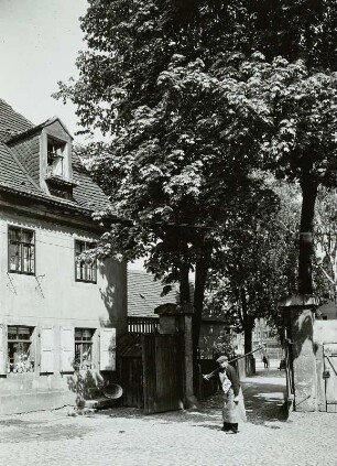 Dresden-Striesen, Altstriesen 28. Häuslerhaus des Petermannschen Gut