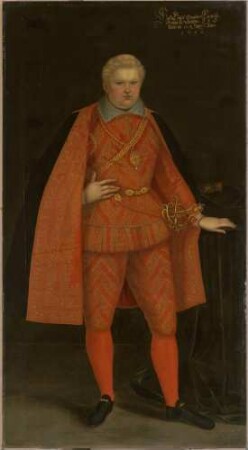 Herzog Christian von Sachsen, der spätere Kurfürst Christian II. von Sachsen (1583-1611)