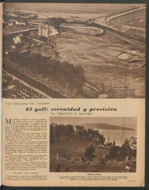 El golf: serenidad y precisión : Los deportes del turismo