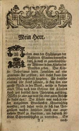 Christian Gottlieb Kratzensteins, der Artzneyw. u. Weltweish. Doctors. Abhandlung von der Erzeugung der Würmer im menschlichen Cörper