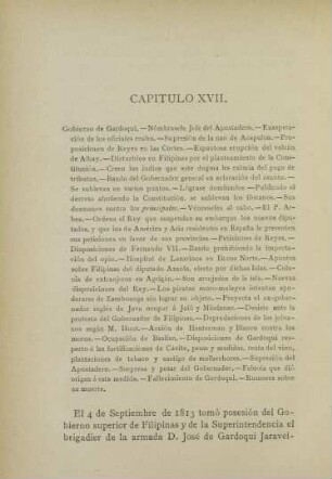 Capítulo XVII. Gobierno de Gardoqui. - ...