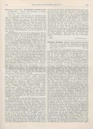 466-467 [Rezension] Rauschen, Gerardus, Florilegium Patristicum. Fasc. VII
