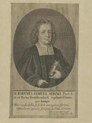 Bildnis des Ioannes Samuel Adami