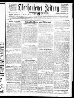 Oberhausener Zeitung : Osterkrader Zeitung : Osterfeld-Bottroper Zeitung