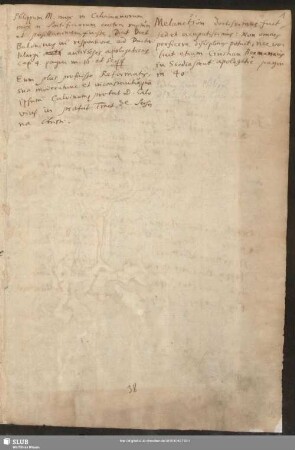 Melanthons eigenhändige Briefe - Mscr.Dresd.R.97