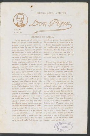 [Notas del editor] Granos de arena