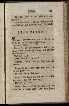 Zehntes Gespräch.