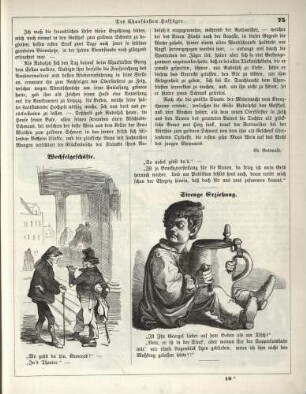 "Wechselgeschäfte" "Strenge Erziehung"