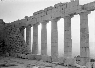 Athen: Akropolis, Parthenon, Säulenreihe